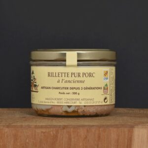 Rillette pur porc à l'ancienne - 200g