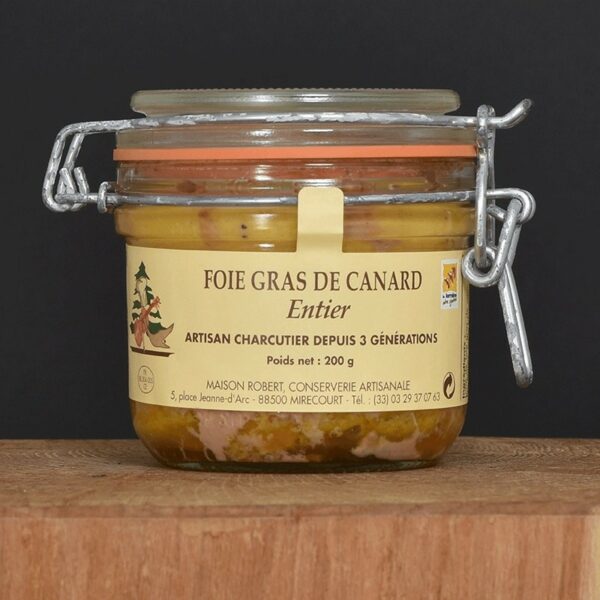 Foie gras de canard entier - 200g