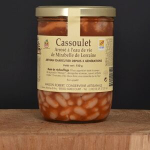 Cassoulet Arrosé à l'eau de vie de Mirabelle de Lorraine - 750g