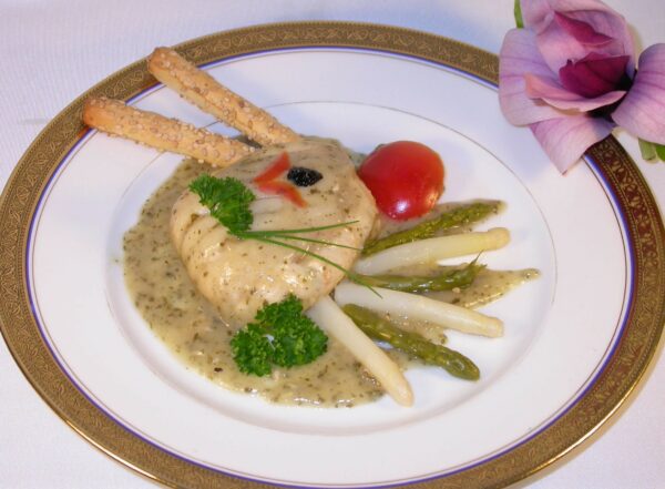 2 Filets de sole farcis sauce Cerfeuil - 380g