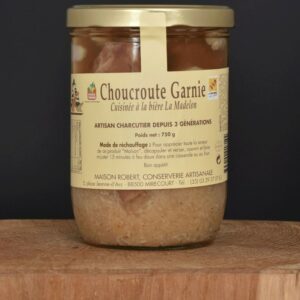 Choucroute Garnie cuisinée à la bière La Madelon - 750g