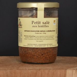 Petit salé aux lentilles - 750g