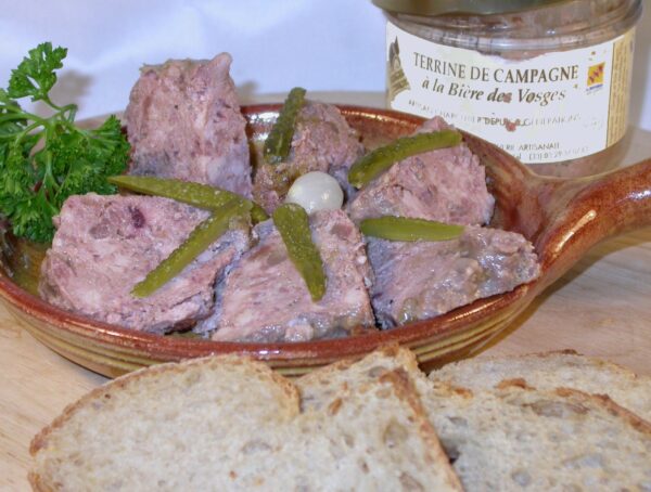 Terrine de campagne à la bière des Vosges