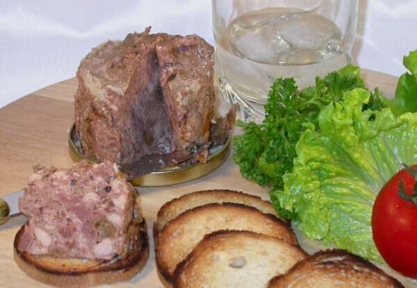 Terrine de campagne au pain d'épices