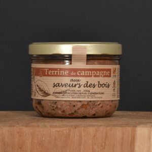 Terrine de campagne aux saveurs des bois - 300g