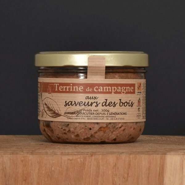 Terrine de campagne aux saveurs des bois - 300g