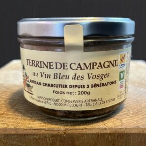 Terrine de campagne au Vin Bleu des Vosges