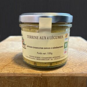 Terrine aux 4 légumes - 100g